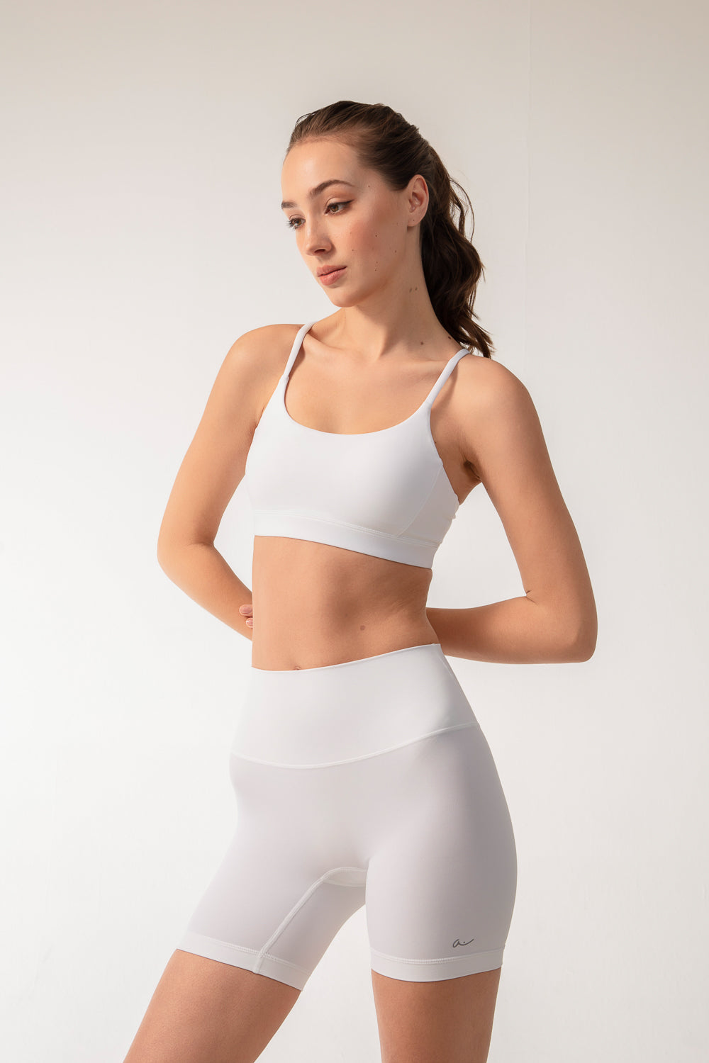 AURA Shorts - White