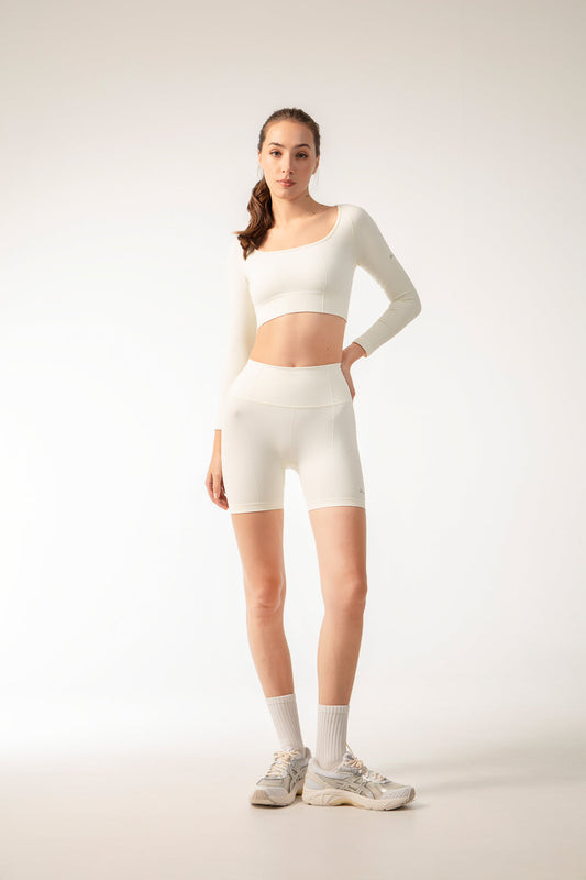 TERRA Crop Top - Ivory